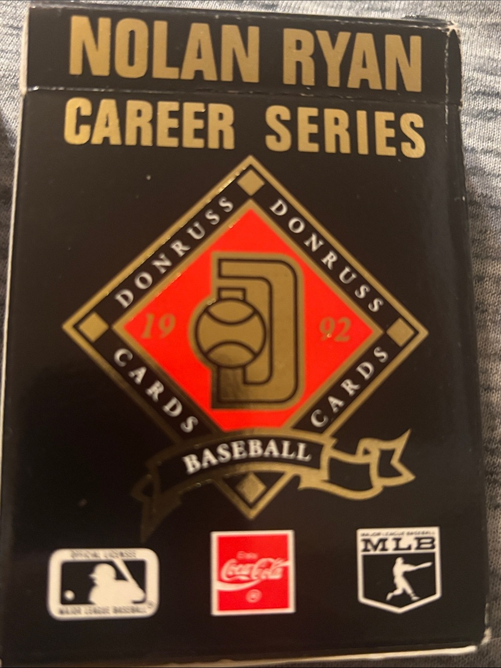 Russ Nolan Ryan Career Series Card Box - Black, Gold & Redcards still in plastic
